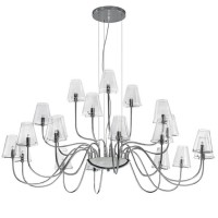 Подвесная люстра Lightstar Diafano 758214 Подвесная люстра Lightstar Diafano 758214