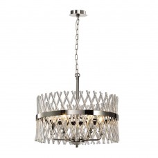 Подвесная люстра Lumien Hall Базиано LH3040/6P-NK-CL