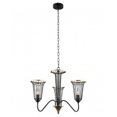 Подвесная люстра Lumien Hall Блис 4016/3P-BK-GD
