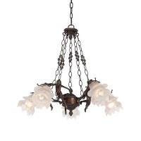 Подвесная люстра Lumien Hall Эльза H17050/5PCRG Подвесная люстра Lumien Hall Эльза H17050/5PCRG