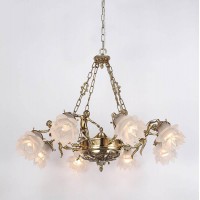 Подвесная люстра Lumien Hall Эльза H17050/8COP Подвесная люстра Lumien Hall Эльза H17050/8COP