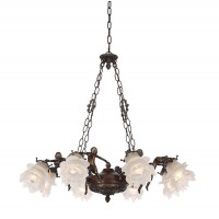 Подвесная люстра Lumien Hall Эльза H17050/8PCRG Подвесная люстра Lumien Hall Эльза H17050/8PCRG