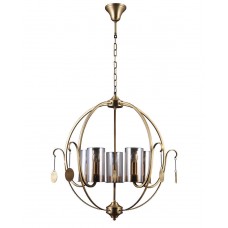 Подвесная люстра Lumien Hall Илис 3303/5H-AB-SNGD-CGC
