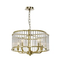 Подвесная люстра Lumien Hall Lenora LH3062/5P-CO-CL Подвесная люстра Lumien Hall Lenora LH3062/5P-CO-CL