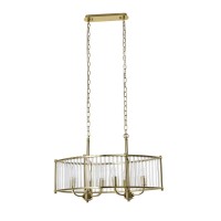 Подвесная люстра Lumien Hall Lenora LH3062/6PO-CO-CL Подвесная люстра Lumien Hall Lenora LH3062/6PO-CO-CL