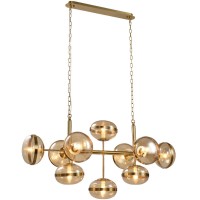 Подвесная люстра Lumien Hall Маркон LH4099/10P-CO-CH Подвесная люстра Lumien Hall Маркон LH4099/10P-CO-CH