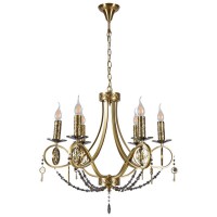 Подвесная люстра Lumien Hall Орабель 2036/6H-ABP-SY Подвесная люстра Lumien Hall Орабель 2036/6H-ABP-SY