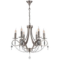 Подвесная люстра Lumien Hall Орабель 2036/6H-SNCR-CL Подвесная люстра Lumien Hall Орабель 2036/6H-SNCR-CL