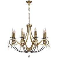 Подвесная люстра Lumien Hall Орабель 2036/8H-ABP-SY Подвесная люстра Lumien Hall Орабель 2036/8H-ABP-SY