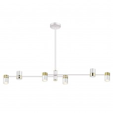 Подвесная люстра Lumien Hall Саурис LH8020/6P-WT-GD