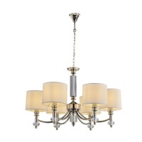 Подвесная люстра Lumien Hall Стинтино LH1050/6H-NK-BG Подвесная люстра Lumien Hall Стинтино LH1050/6H-NK-BG