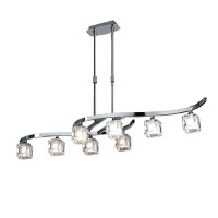 Подвесная люстра Mantra Cuadrax 0956 Подвесная люстра Mantra Cuadrax 0956