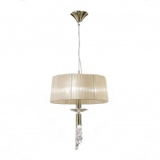 Подвесная люстра Mantra Tiffany Bronze 3878 Подвесная люстра Mantra Tiffany Bronze 3878