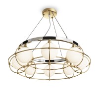 Подвесная люстра Maytoni Carcass MOD312PL-08GCH Подвесная люстра Maytoni Carcass MOD312PL-08GCH