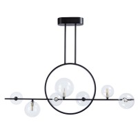 Подвесная светодиодная люстра Arte Lamp Saturn A7791SP-59BK Подвесная светодиодная люстра Arte Lamp Saturn A7791SP-59BK