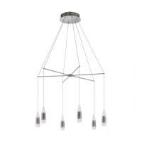 Подвесная светодиодная люстра Eglo Santiga 39326 Подвесная светодиодная люстра Eglo Santiga 39326
