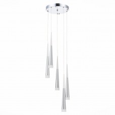 Подвесная светодиодная люстра Evoluce Orpelo SLE200113-05 Подвесная светодиодная люстра Evoluce Orpelo SLE200113-05