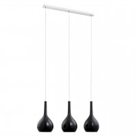 Подвесной светильник Alfa Vetro Black 20643