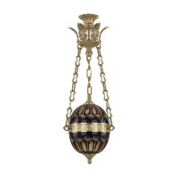 Подвесной светильник Bohemia Ivele 71000P/20 G Amber-Blue/H-1I Y8 Подвесной светильник Bohemia Ivele 71000P/20 G Amber-Blue/H-1I Y8