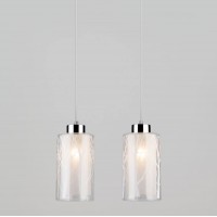 Подвесной светильник Eurosvet 50001/2 хром Подвесной светильник Eurosvet 50001/2 хром