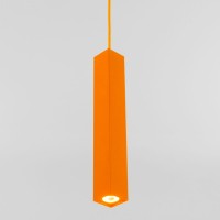 Подвесной светильник Eurosvet 50154/1 LED оранжевый Подвесной светильник Eurosvet 50154/1 LED оранжевый