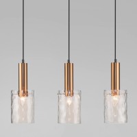 Подвесной светильник Eurosvet 50177/3 черный/бронза Подвесной светильник Eurosvet 50177/3 черный/бронза