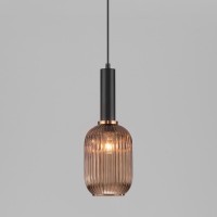 Подвесной светильник Eurosvet 50181/1 янтарь Подвесной светильник Eurosvet 50181/1 янтарь