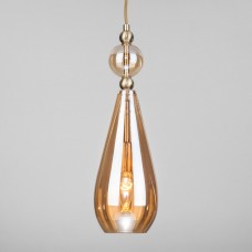 Подвесной светильник Eurosvet Ilario 50202/1 янтарный