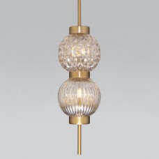 Подвесной светильник Eurosvet Plaza 50186/2 латунь