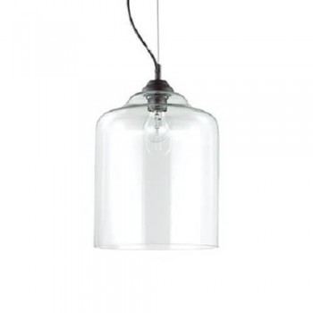Подвесной светильник Ideal Lux Bistro SP1 Square Trasparente 112305