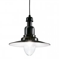 Подвесной светильник Ideal Lux Fiordi SP1 Nero 122052 Подвесной светильник Ideal Lux Fiordi SP1 Nero 122052
