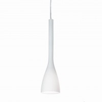 Подвесной светильник Ideal Lux Flut SP1 Small Bianco 035697 Подвесной светильник Ideal Lux Flut SP1 Small Bianco 035697