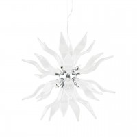 Подвесной светильник Ideal Lux Leaves SP8 Bianco 111957