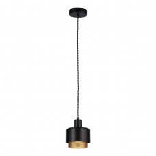 Подвесной светильник IMEX MD.0042-1-P BK+GD