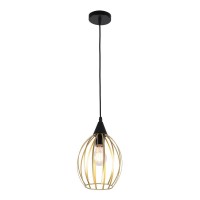 Подвесной светильник IMEX MD.0202-1-P BK+FGD Подвесной светильник IMEX MD.0202-1-P BK+FGD