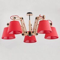 Потолочная люстра Alfa Joga Red 22245 Потолочная люстра Alfa Joga Red 22245