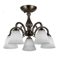 Потолочная люстра Escada Versailes 1114/5PL Bronze Потолочная люстра Escada Versailes 1114/5PL Bronze