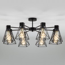 Потолочная люстра Eurosvet 70107/8 черный