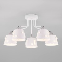 Потолочная люстра Eurosvet Benna 70105/5 белый Потолочная люстра Eurosvet Benna 70105/5 белый