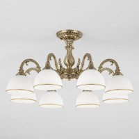 Потолочная люстра Eurosvet Caldera 60106/8 античная бронза Потолочная люстра Eurosvet Caldera 60106/8 античная бронза