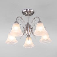 Потолочная люстра Eurosvet Dana 30173/5 сатин-никель Потолочная люстра Eurosvet Dana 30173/5 сатин-никель