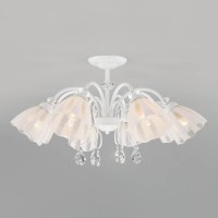 Потолочная люстра Eurosvet Floranse 30155/8 белый Потолочная люстра Eurosvet Floranse 30155/8 белый