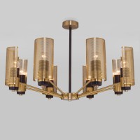 Потолочная люстра Eurosvet Grino 70139/8 латунь Потолочная люстра Eurosvet Grino 70139/8 латунь