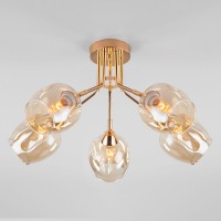 Потолочная люстра Eurosvet Marci 30164/5 золото Потолочная люстра Eurosvet Marci 30164/5 золото