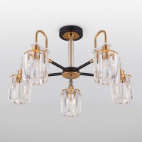 Потолочная люстра Eurosvet Tenia 70090/5 черный Потолочная люстра Eurosvet Tenia 70090/5 черный