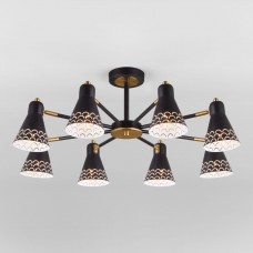 Потолочная люстра Eurosvet Trina 70100/8 черный