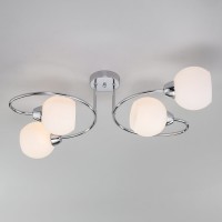 Потолочная люстра Eurosvet Tulia 30136/4 хром Потолочная люстра Eurosvet Tulia 30136/4 хром