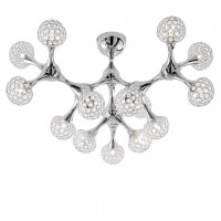 Потолочная люстра Ideal Lux Nodi Crystal PL15 093512 Потолочная люстра Ideal Lux Nodi Crystal PL15 093512