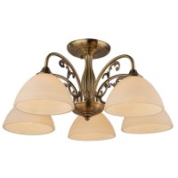 Потолочная люстра IMEX KL.3037-5-S AB Потолочная люстра IMEX KL.3037-5-S AB