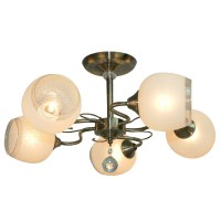 Потолочная люстра IMEX MD.0664-5-S AB Потолочная люстра IMEX MD.0664-5-S AB